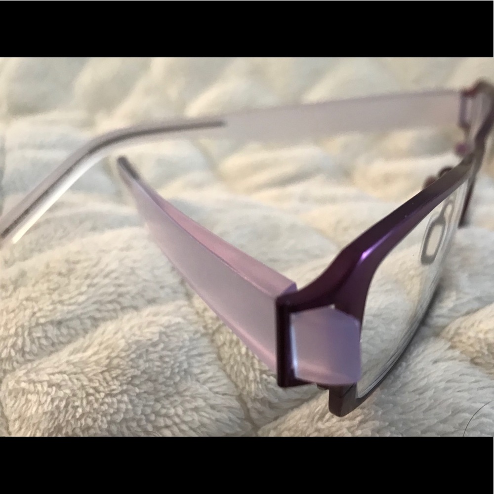 Women’s Vintage Unusual Purple Eyglasses Frames